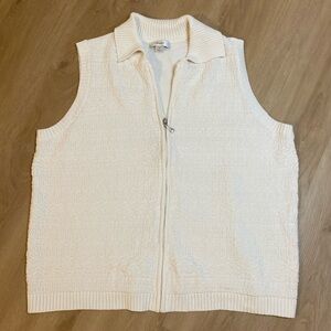 CJ Banks 100% cotton Sweater Vest 2xl